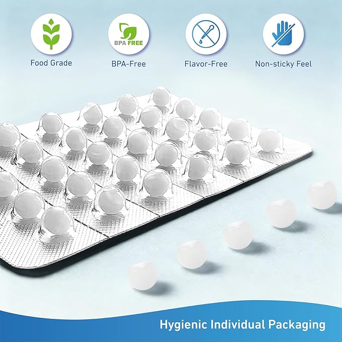 Orthodontic Wax for Braces, Dental Wax, Pre-Cut Bowl Shape Dental Strips, No Kneading Required, Individually Wrapped, 120 Count