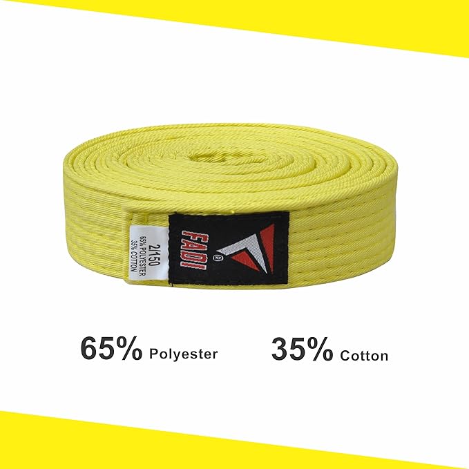 Martial Arts Belt for Karate, Judo, Aikido and Taekwondo - Durable Cotton-Polyester Blend for Adults and Kids-StrideForce Fitness