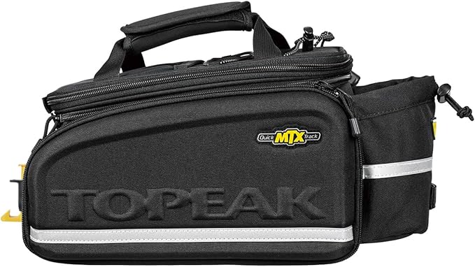 Topeak MTX TrunkBag - Rear Bicycle Bag - Spacious Storage and Easy Mounting-StrideForce Fitness