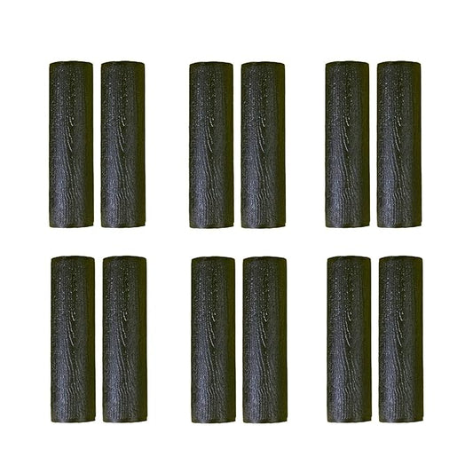 12PCS Aligner Chew, Aligner Trays Chompers for Invisalign, Orthodontic Chompers Retainer Trays Seaters with Travel Carrying Case (Black)