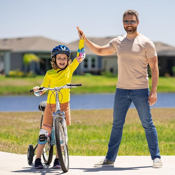 Training Wheels for 24 inch Bike,Compatible for Multi-speed Bike of 20 22 24 Inch,Heavy Duty Training Wheels,1 Pair-StrideForce Fitness