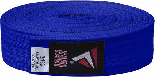 Martial Arts Belt for Karate, Judo, Aikido and Taekwondo - Durable Cotton-Polyester Blend for Adults and Kids-StrideForce Fitness