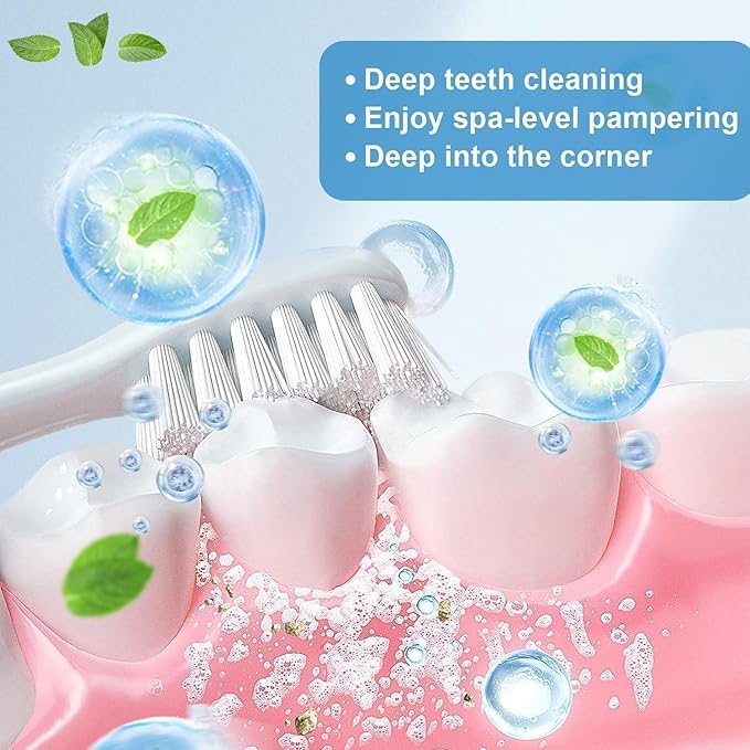 Sp-6 Probiotics Whitening Toothpaste, Sp-6 Ultra Whitening Toothpaste, Enhanced Formula with Enamel-Safe, Fluoride-Free, Fresh Breath Mint Flavor for Oral Health (3)