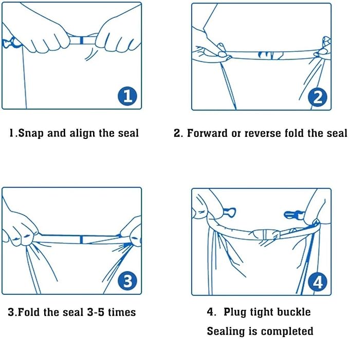 Unigear Dry Bag Waterproof, 2L/5L/10L/20L/30L/40L Floating and Lightweight Bags for Kayaking, Boating, Fishing, Swimming and Camping with Waterproof Phone Case-StrideForce Fitness