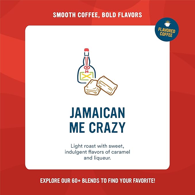 Cameron's Coffee Roasted Ground Coffee Bag, Jamaican Me Crazy, 32 Ounce, Pack of 1-StrideForce Fitness