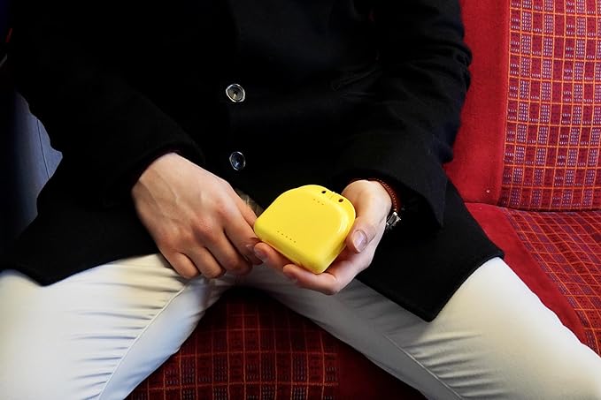 Orthodontic 32 Pcs Retainer Cases Bulk - Mouth Guard Case Holder with Vent Holes - Cute Partial Denture case with Tight Snap Lock-Durable Retainer Container case for Travel, Household & Office