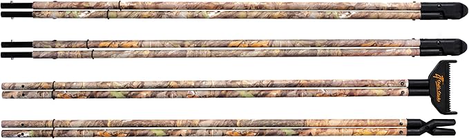 4 Stable Sticks® Essential 4 Points Bipod Shooting Sticks - Lightweight Aluminium, Extrem Stability for Hunting and Shooting, Foldable and transportable-StrideForce Fitness