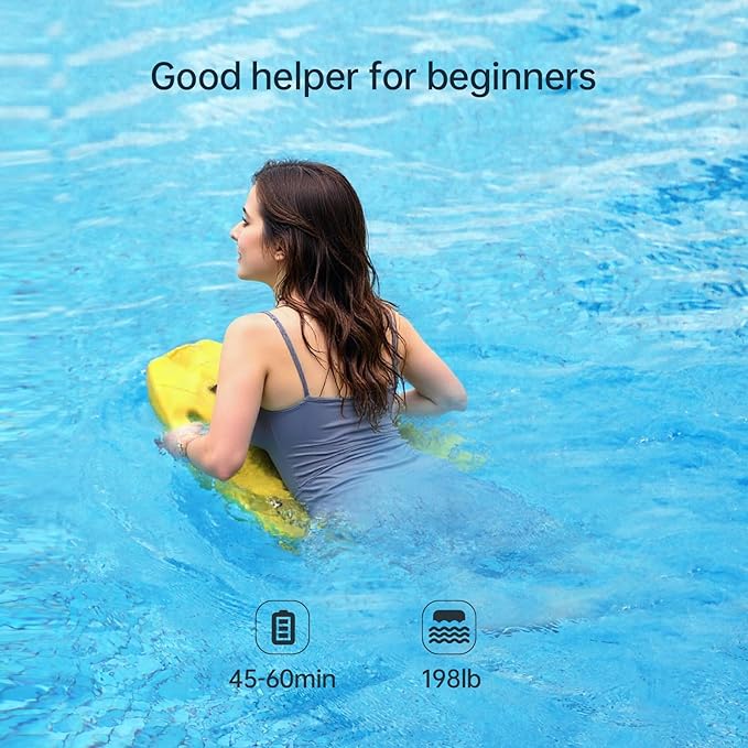 Electric Swimming Kickboard for Kid,Swim Kickboard with Water Gun Function,Swim Board for Children/Swimming Beginner-StrideForce Fitness