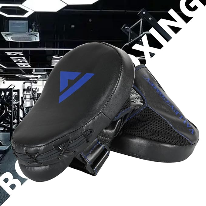 Valleycomfy Boxing Punching Mitts,Boxing Pads Mitts for Men,Ideal for Boxing Training,Kickboxing,Martial Arts-StrideForce Fitness
