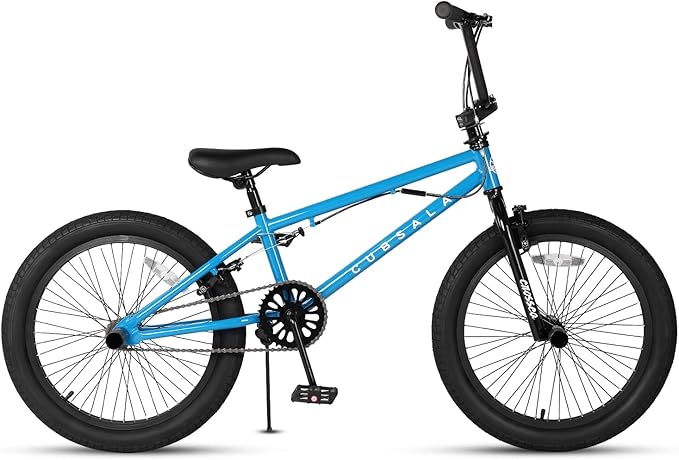 Freestyle BMX Bike, 18 20 Inch Kids Bicycle for 5-13 Years Old Kids and Beginner Level Rider, Multiple Colors-StrideForce Fitness