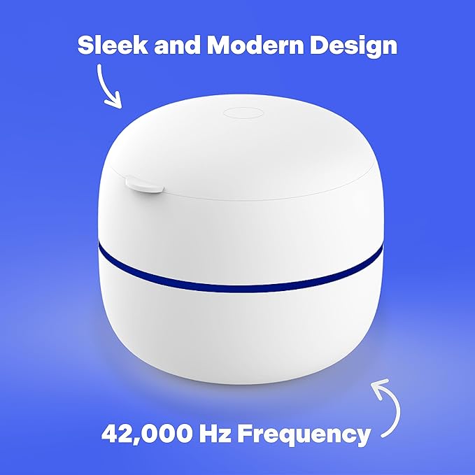 Ultrasonic Retainer Cleaner Machine with UV Lights for Invisalign, Aligner, Night Guard, Denture, Whitening Tray, Mouth Guard and Toothbrush Head - Dental Ultrasonic Cleaning Pod