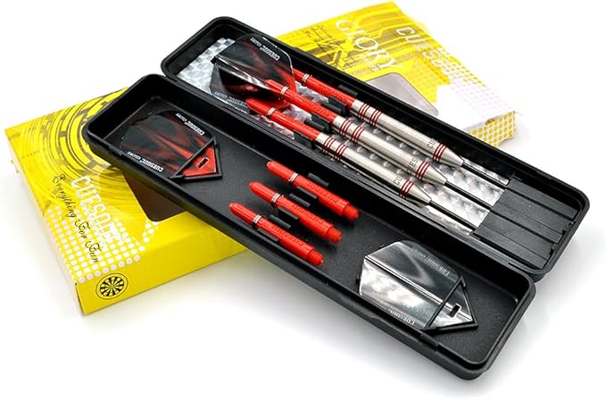 CUESOUL Professional Tungsten Steel Tip Dart Set 85% Tungsten 22g/24g/26g-Glory Series-StrideForce Fitness
