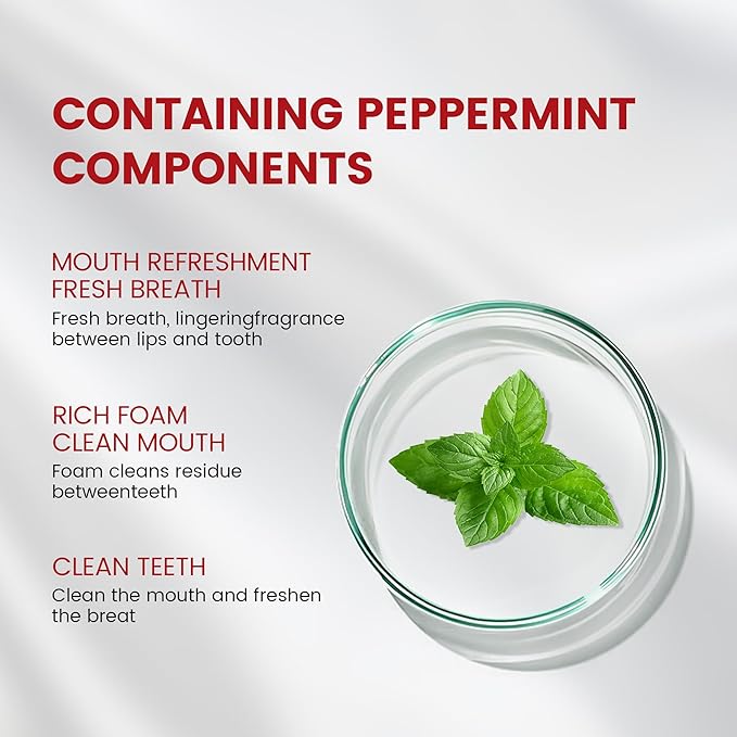 SP-6 Probiotic Whitening Toothpaste - Enhanced Formula with 6 Probiotics and Gum Health - Enamel-Safe, Fluoride-Free, Fresh Mint Flavor, 4.6oz (1)