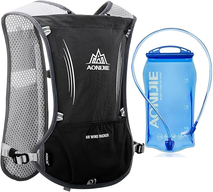 AONIJIE Hydration Vest Pack Backpack 5L Marathoner Running Race Hydration-StrideForce Fitness