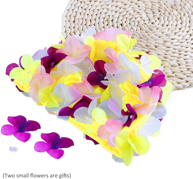 WINOMO Fashionable Swim Cap Floral Petal Stylish Swimming Hat Bathing Caps Size L for Women-StrideForce Fitness