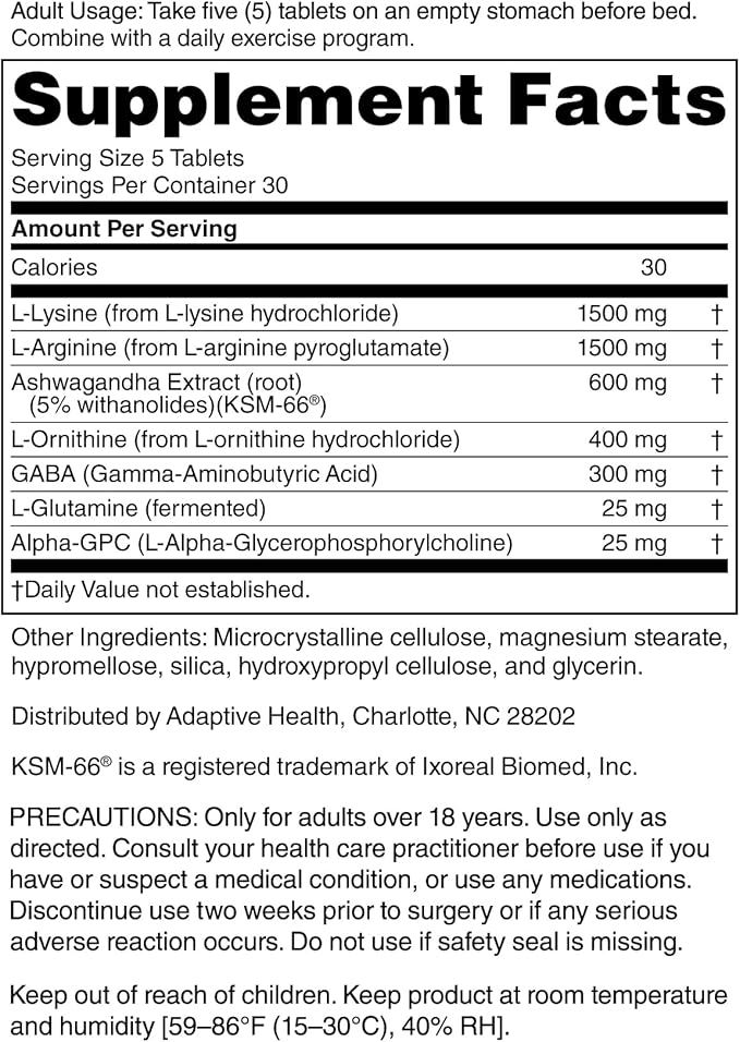 Nugenix GH-Boost - Advanced HGH Boosting Supplement for Men – Support Energy, Endurance, Sleep, with KSM-66, GABA, Arginine, Glutamine, Ashwagandha, 150ct-StrideForce Fitness