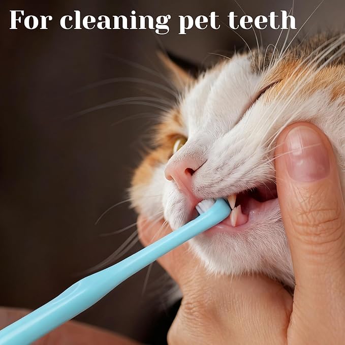 4 PCS End Tuft Toothbrush Adult, Gum Single End Tuft Brush, Soft Orthodontic Toothbrushes for Braces, Small Soft Head for Tiny Hard-to-Reach Areas Detail Cleaning, Individually Wrapped