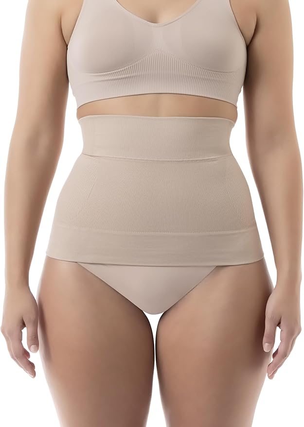 Farmacell Waist Trainer for Women 605 Made in Italy - Seamless Shapewear Tummy Control - Slimming Corset Shapewear-StrideForce Fitness