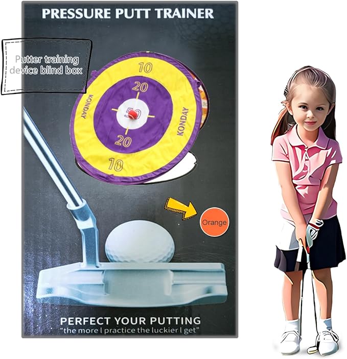 Master The Perfect Putting Stroke with Putting Trainer - Take Your Golf Technique to New Heights, Putting Trainer Blind Box - Exclusive for Clubs-StrideForce Fitness