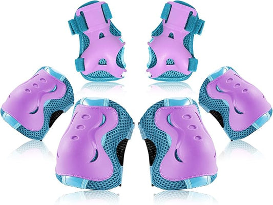 BOSONER Kids/Youth Knee Pad Elbow Pads Guards Protective Gear Set for Roller Skates Cycling BMX Bike Skateboard Inline Skatings Scooter Riding Sports-StrideForce Fitness