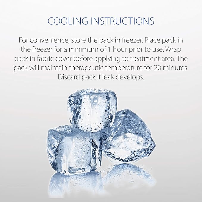 Core Products Flexible Vinyl Intense Cold Therapy Pack - 10" X 13"-StrideForce Fitness