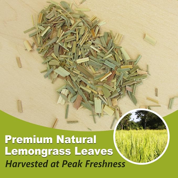 TEARELAE - Lemongrass Tea Bags, 40 Count - Premium Natural Lemon Grass Herbal Tea Bags - Non-GMO - Caffeine-free - Support Healthy Digestion-StrideForce Fitness