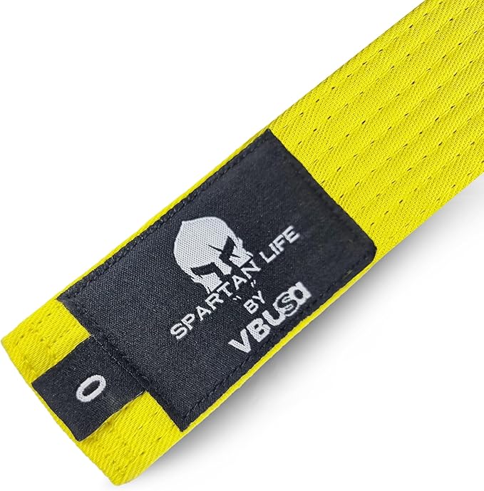 Karate Belt, All-Purpose Martial Arts Belt, Judo, Taekwondo Belt, Durable MMA Color Rank TKD Belt Size 0-6.-StrideForce Fitness