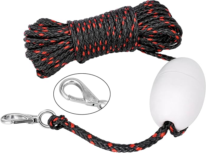 Boat Anchor 3.5 lb Folding Anchor, Grapnel Anchor Kit for Kayaks, Canoes, Paddle Boards-StrideForce Fitness