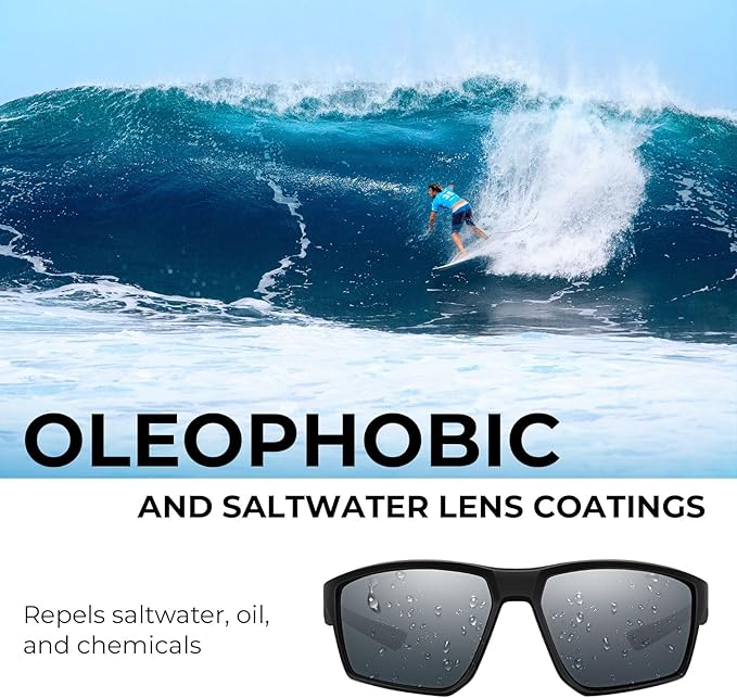 KastKing Osage Polarized Sport Sunglasses for Men and Women, Ideal for Driving Fishing Cycling Running, UV Protection-StrideForce Fitness