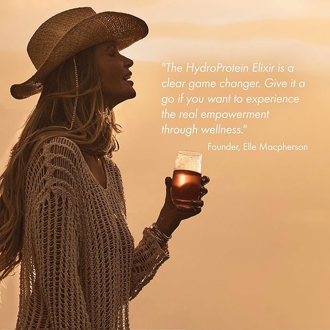 WelleCo HydroProtein Elixir, Potassium Electrolyte Powder with 15g Vegan Protein for Energy, Healthy Hair, Skin & Nails, Easy to Digest Powdered Electrolytes, Passionfruit, 9.5oz Jar-StrideForce Fitness