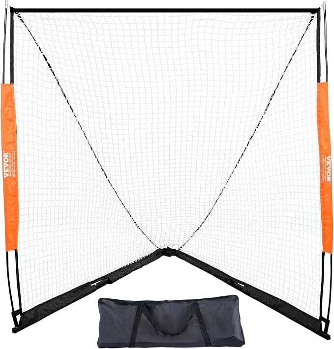 VEVOR Portable Lacrosse Goal - Complete Training Accessory Set with Extended Coverage for Youth and Adults-StrideForce Fitness