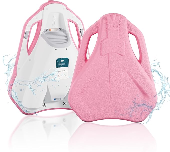 Electric Swimming Kickboard for Kids,Motorized Swim Board with Water Gun, Motorized Swim Training for Children Adults, 60N Thrust, 198 lbs Buoyancy, 25V Rechargeable Battery-StrideForce Fitness