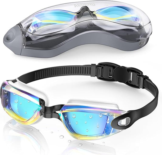 Aegend Swim Goggles, Swimming Goggles No Leaking Full Protection Adult Men Women Youth-StrideForce Fitness