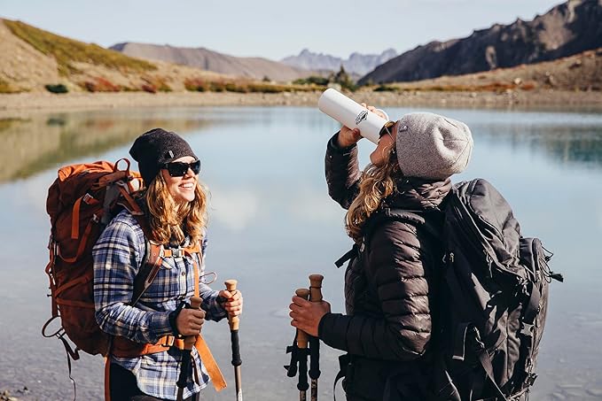 Cascade Mountain Tech Trekking Poles - Carbon Fiber Monopod Walking or Hiking Sticks with with Accessories Mount and Adjustable Quick Locks-StrideForce Fitness