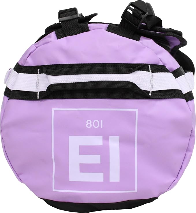 Element Equipment Trailhead Duffel Bag Shoulder Straps Waterproof Violet/Lavendar Small-StrideForce Fitness
