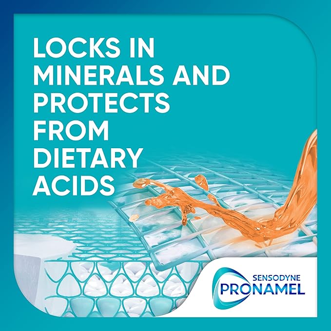 Sensodyne Pronamel Intensive Enamel Repair Toothpaste for Sensitive Teeth and Cavity Protection, Whitening Toothpaste to Strengthen Enamel, Arctic Breeze - 3.4 Ounces x 4