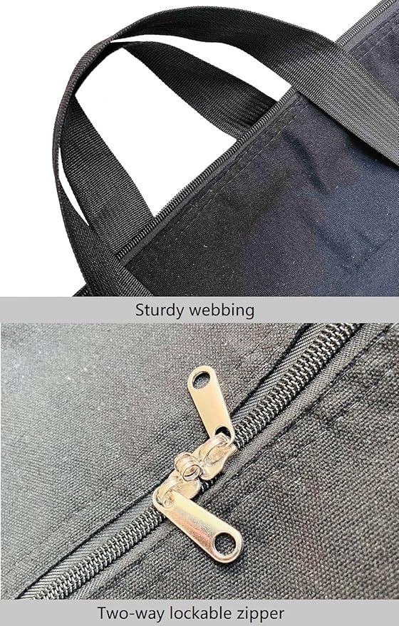 Extra Large Storage Duffle Bag with Zippers and Handles, Big Foldable Duffle Bag for Travel-StrideForce Fitness