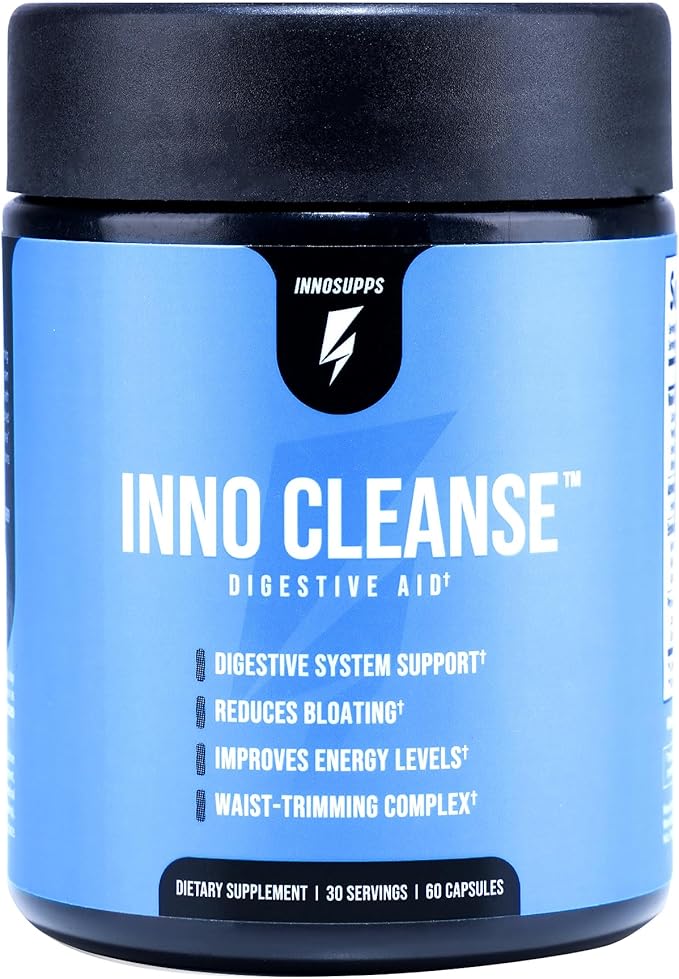 Inno Cleanse - Waist Trimming Complex | Digestive System Support & Aid | Reduced Bloating | Improves Energy Levels | Gluten Free, Vegan Friendly-StrideForce Fitness