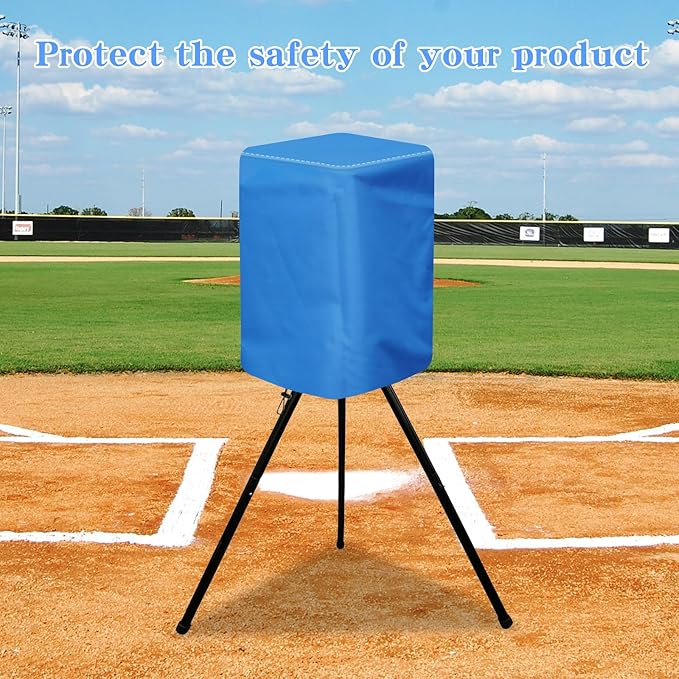 Pitching Machines Cover - Waterproof 600D Oxford Fabric, Dustproof, Resistant, Sunproof Hack Attack Pitching Machine Cover for Baseball/Softball All-Weather Protection-StrideForce Fitness