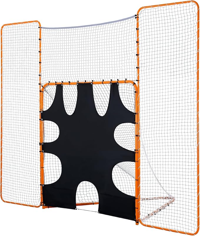 VEVOR Portable Lacrosse Goal - Complete Training Accessory Set with Extended Coverage for Youth and Adults-StrideForce Fitness