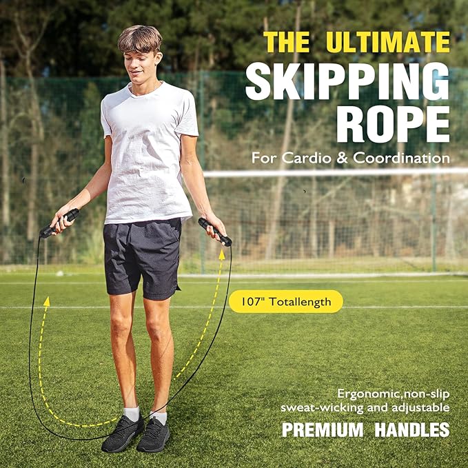 Soccer Training Equipment, Speed Agility Training Equipment for Kids Youth Adults, 20ft Agility Ladder, 4 Hurdles, Jump Rope, 12 Soccer Cones, Running Parachute, Football Training Equipment-StrideForce Fitness