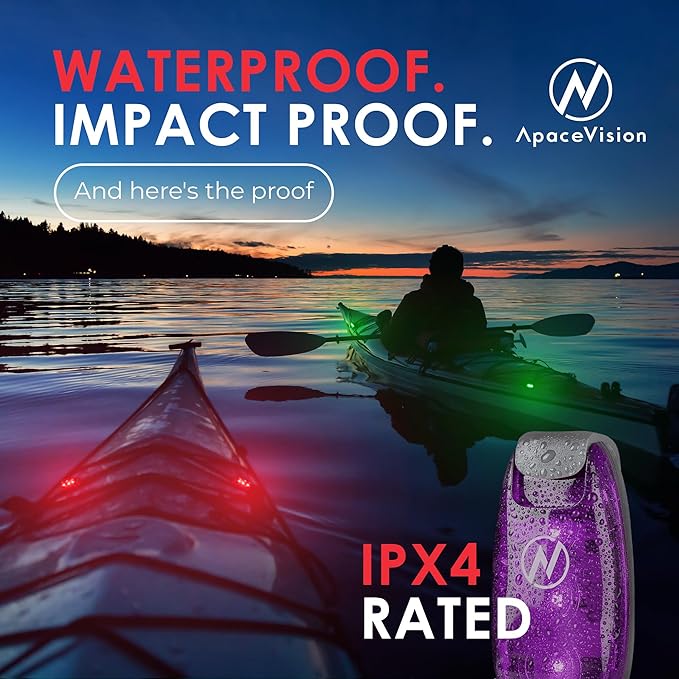 LED Safety Light (2 Pack) - Clip On Strobe/Running Lights for Runners, Dog, Bike, Walking, Boat, Kayak, Stroller and More - High Visibility Accessories for Your Reflective Gear, Bicycle-StrideForce Fitness