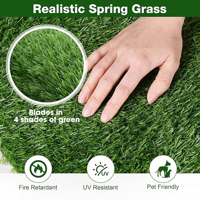 Yescom Sports Sled Strips Turf Gym Turf Flooring for Weight Sled Push Gym Equipment Outdoor Indoor Use 33'x3'(99 Sq.Ft) 0.8" H-StrideForce Fitness