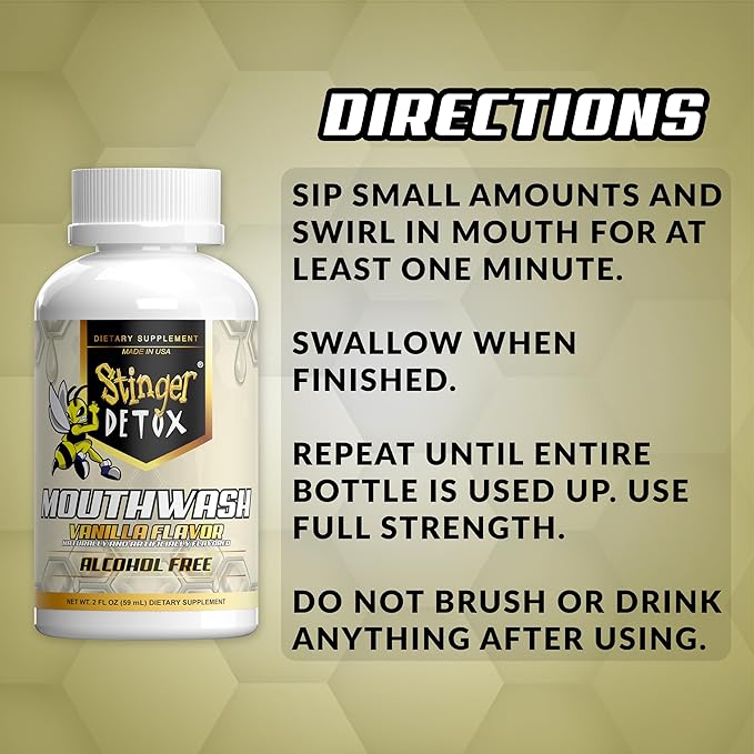 Stinger Detox Mouthwash 2 Fluid Ounce