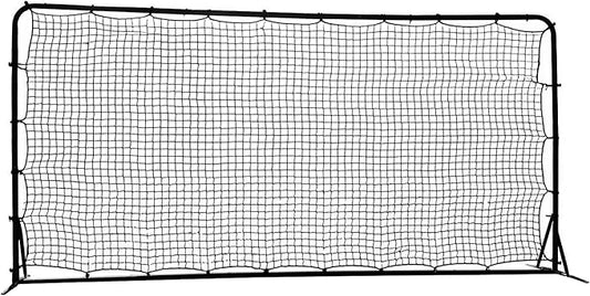 Trigon Sports Soccer Rebounder Net, 6’ x 12’ Bounce Back Net Soccer Goals for Backyard, Easy Setup, Kick Back Trainer for Passing, Ball Control & Volley Practice for Kids, Teens & Adults-StrideForce Fitness