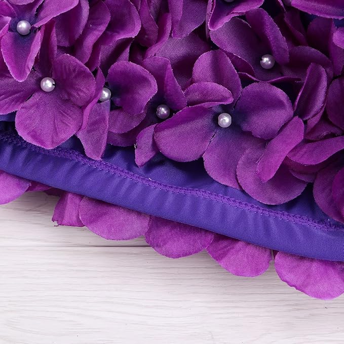 WINOMO Fashionable Swim Cap Floral Petal Stylish Swimming Hat Bathing Caps Size L for Women-StrideForce Fitness