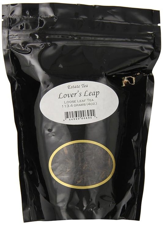 Lover's Leap Estate Loose Leaf Tea 4oz | High Grown Ceylon Black Tea from Nuwara Eliya | Floral and Light Flavor | Ethical Tea Partnership Estate | Premium After Dinner Brew-StrideForce Fitness