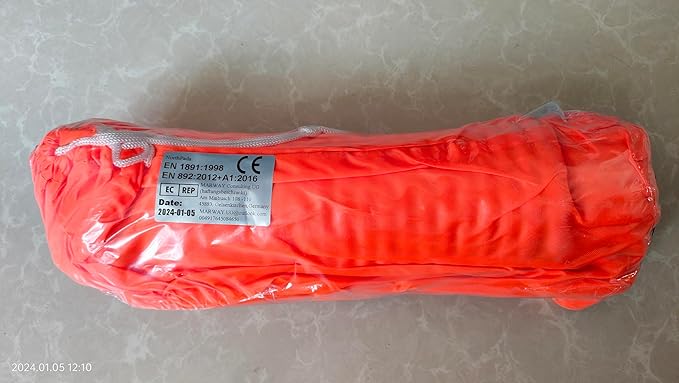 1/2 in (12mm) x 32 ft (10Meter) Floating Rope Anchor Mooring Rope Boat Rope Marine Rope Dock Lines Kayak Canoe Tow Throw Line Reflective Red-StrideForce Fitness