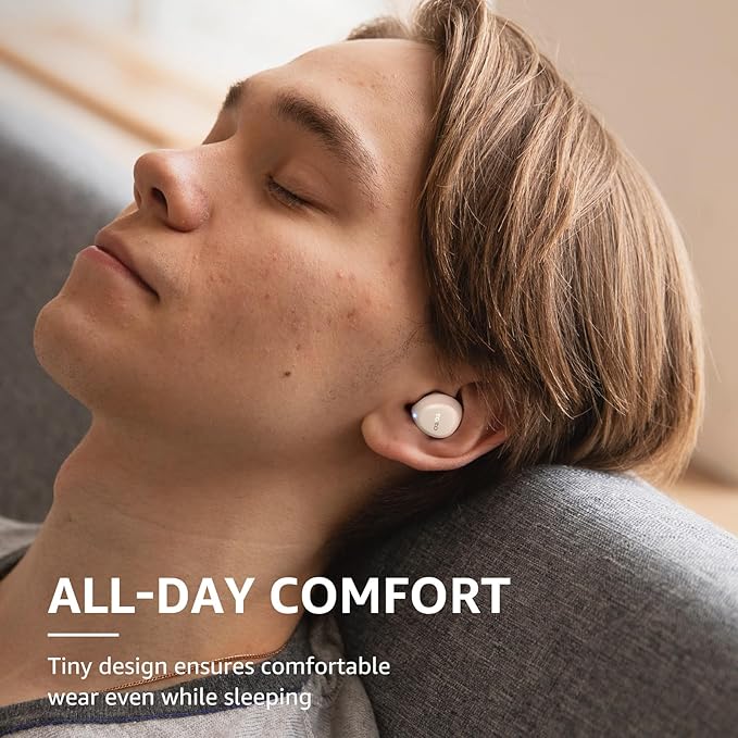 TOZO A1 Wireless Earbuds Bluetooth 5.3 Light Weight in Ear IPX5 Waterproof Headphones 2 Mic for AI Calls, Immersive Premium Sound Bass Headset with Charging Case, 32 Presets EQ Customization via App-StrideForce Fitness