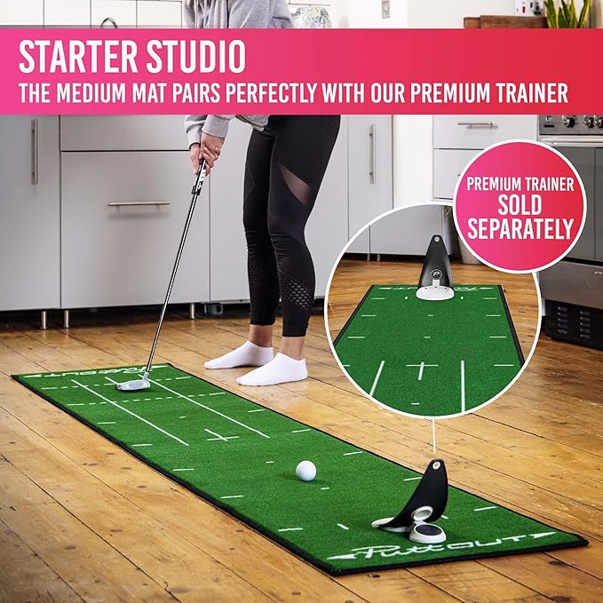 PuttOUT Pro Golf Putting Mat-StrideForce Fitness